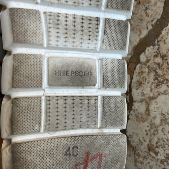 Free People Floral Beaded Platform Sneakers - Picture 11 of 12